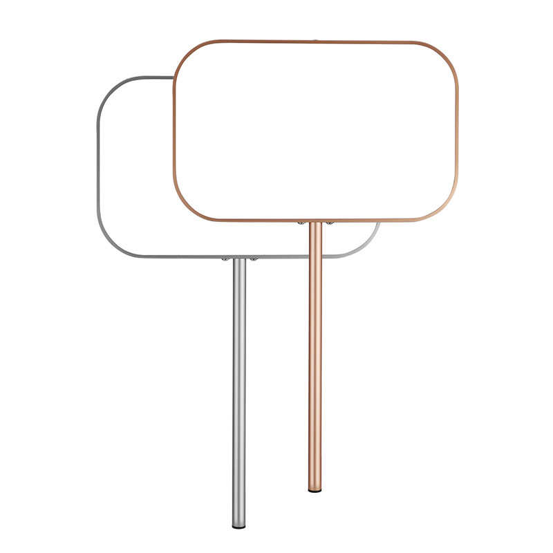 指示牌手迷你双面举牌牌接机引广告不锈钢提示牌学校火车站机场班