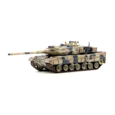 高档铁流Panzermkaf 成德国豹2A6主战坦克PZH2000自行p火炮品模型
