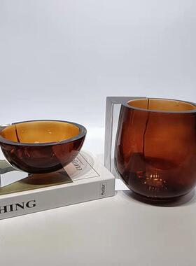 新款直销现代创意托盘摆件售楼处家居软装设计饰品电视柜桌面装饰