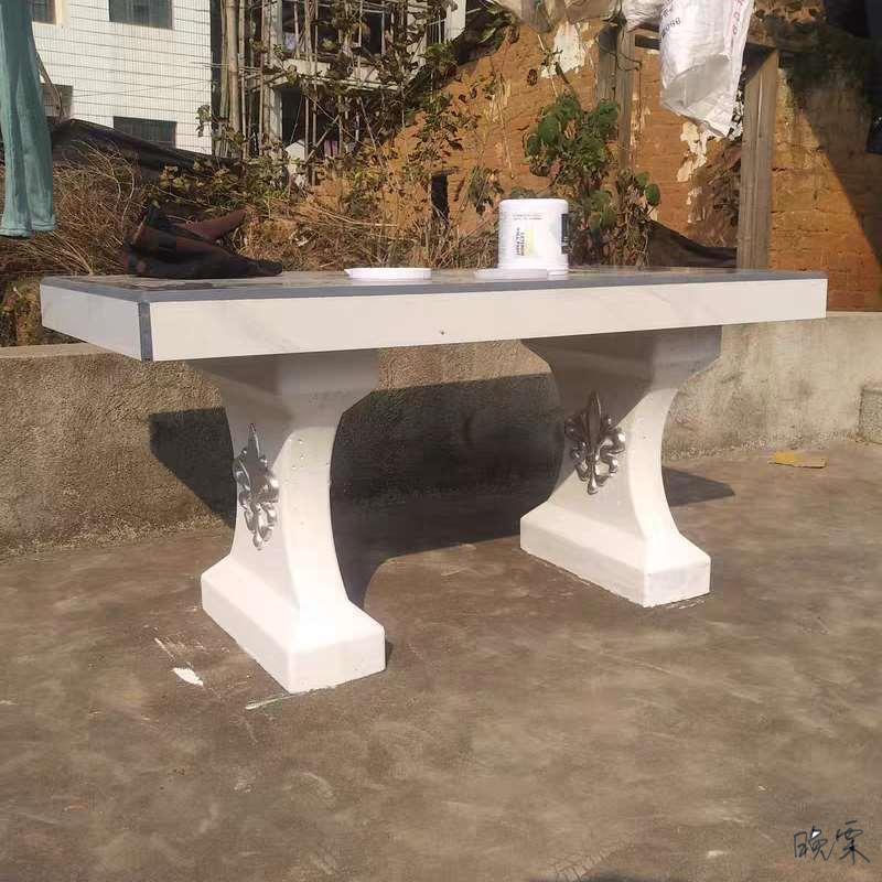 水泥桌模具制作盆景花园花盆成型器长方形模型观磨具台庭院墩子