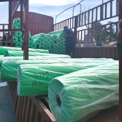 绿色PP无纺布盖土防尘防尘网盖土网草籽秧苗保温保湿无纺布
