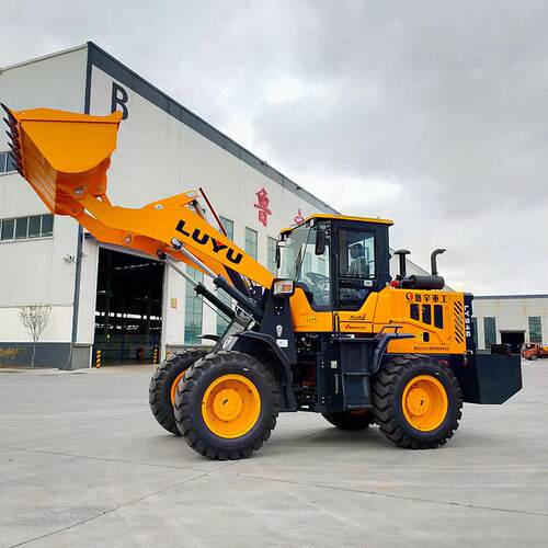 20型矮脚虎四驱小铲车 养殖场砂石煤炭装载机 园林绿化树枝抓草机