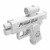 Double-Sided Water Gun-White-1 Piece