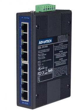 研华EKI-2528 8端口10/100Mbps非网管型工业以太网交换机
