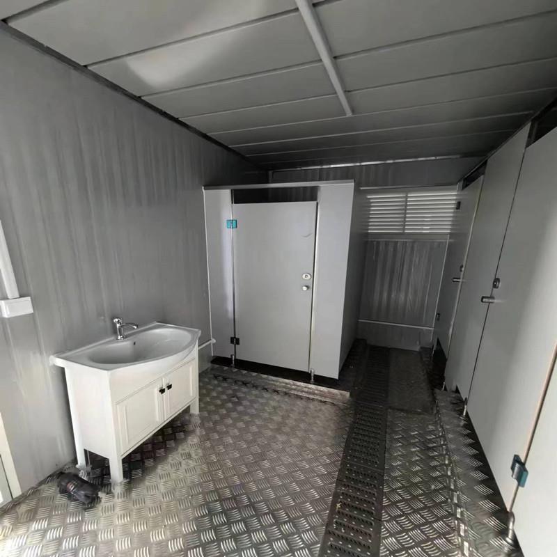 集箱厕所户景外集装箱卫区生态工洗手间淋浴室地移动男女卫生装间
