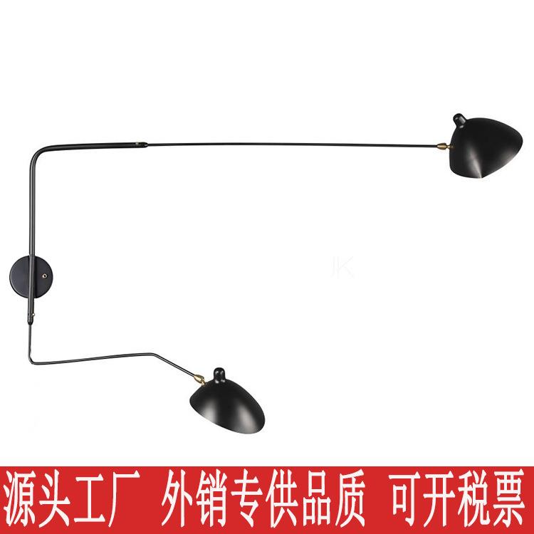 鸭嘴复古壁灯美式复古创意铁艺餐厅客厅书房欧式简约张牙舞爪壁灯