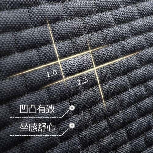 汽车坐垫四季通用坐垫套夏季透气简易免绑防滑半包小蛮腰单片座垫