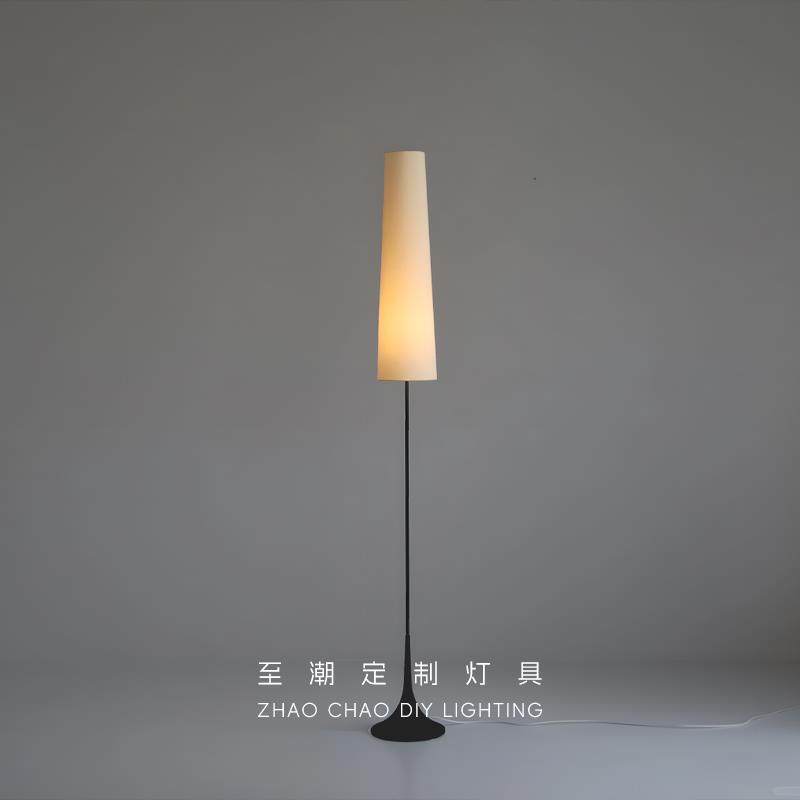 创意覆古日式落地灯中古客厅沙发卧室床头民宿设计师高级氛围地埋