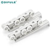 轮不锈钢8静拉音轮吊工程款 移门滑轮厨DIFULE房卫生间推门吊轮