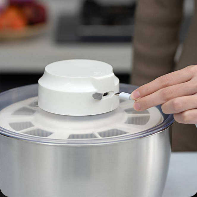 蔬菜脱水器家用旋转沥水甩干机甩水器水果洗菜篮,厨房/烹饪用具,其它,淘宝优惠券,粉丝福利购,淘宝优惠卷