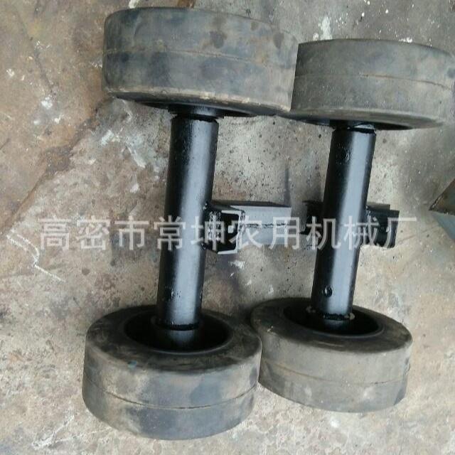 压配实心胎拖车轴20吨挂车轴头质量保证专业厂家