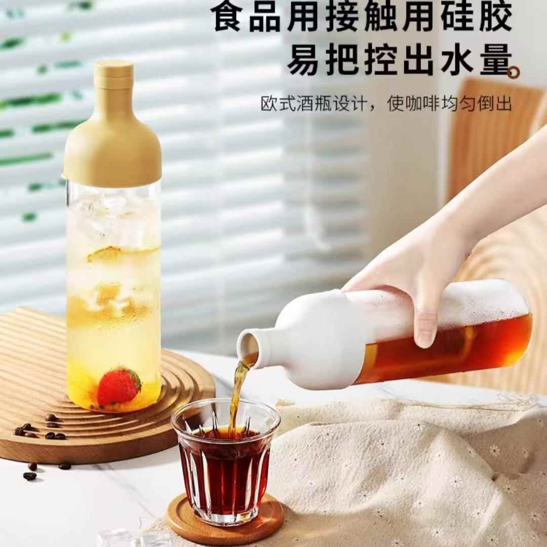 冰滴咖啡冷水壶可携式冷萃水壶家用冷萃壶大容量冷萃冷泡瓶冷萃瓶