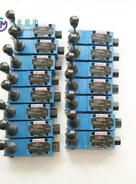 6通径带节流插件带手柄液压阀R900408046 4WMM6D5X/F/B12