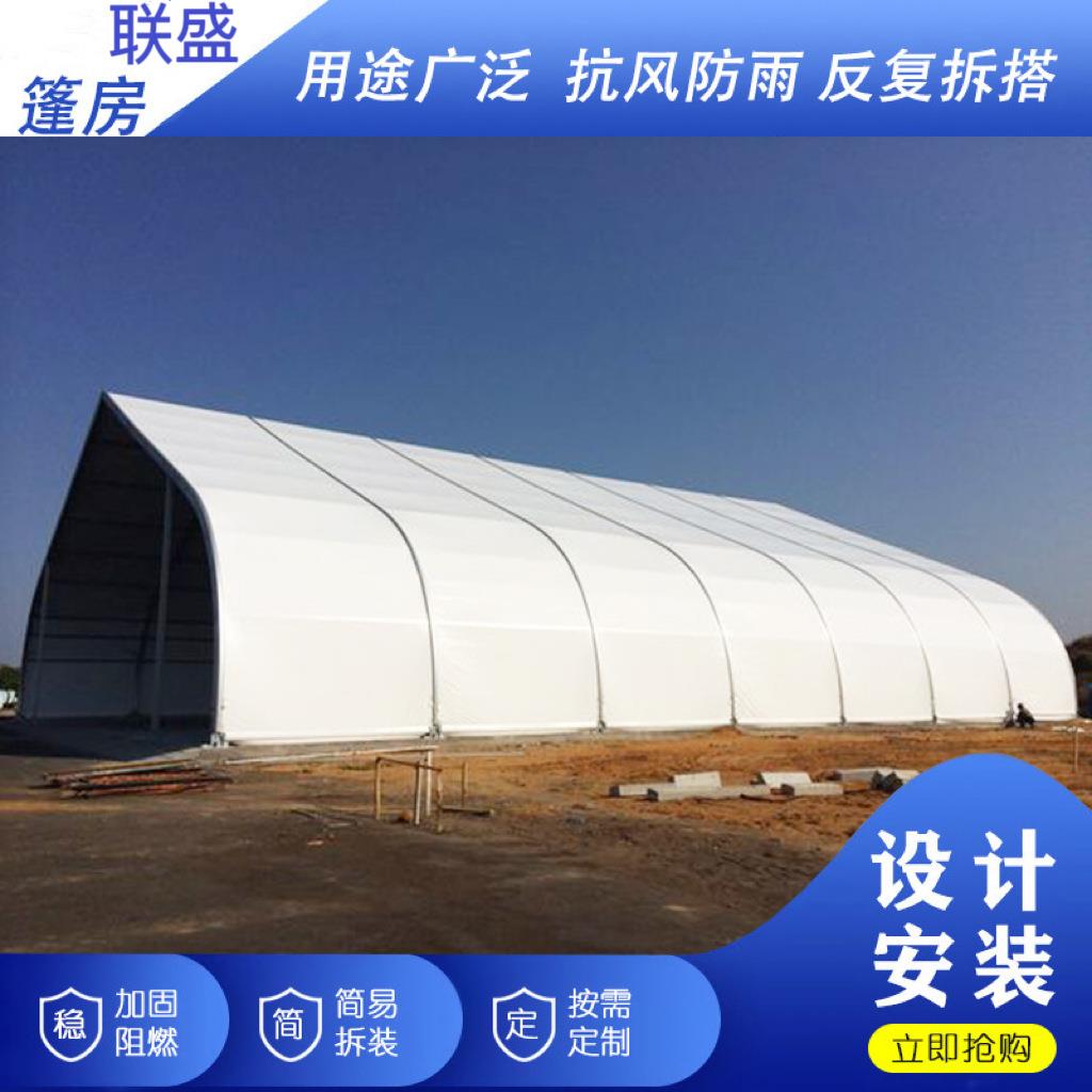 桃型铝合金篷房欧式展览停机遮阳欧式大型户外抗紫外线仓储篷房
