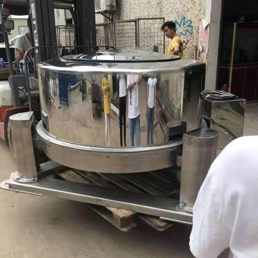 东莞直销立式离心机工业鸭毛鸡毛脱水甩干机可定制烘干带提篮等