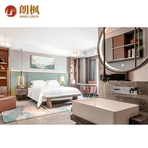 66民宿屋公家具配套厂家寓五星级酒店床家具全套房标间客房家具工