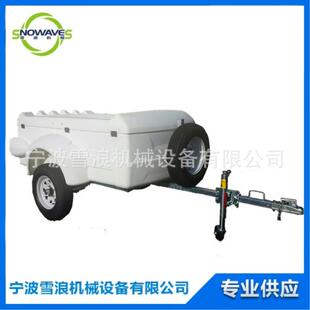 雪浪PE塑料露营拖挂车DOT认证卡车拖车多功能轻型工具车