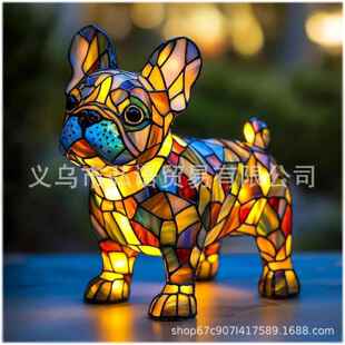 跨境新款Cat Lamp-Dachshund Lamp-Bigfoot Lamp动物灯摆件