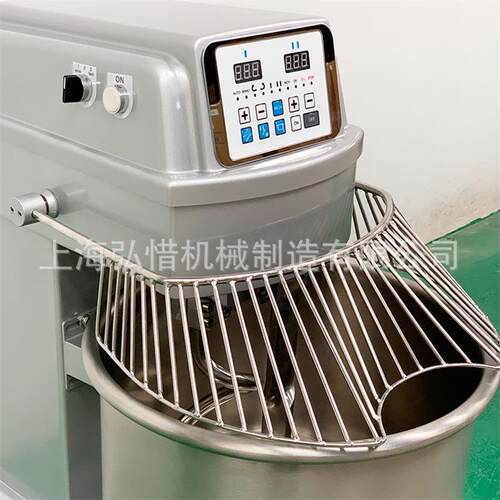 新全麦同款和面机高搅速12OWY.5kg25kg商用自静音揉面机动面打面