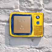 高档小清新木质体关贴现客厅开代简约复古文艺电视机开关保立护套