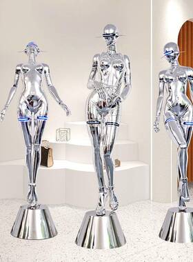 机械落姬空山基936大型摆件潮流电镀雕塑KV酒吧科赛朋克风技地T装
