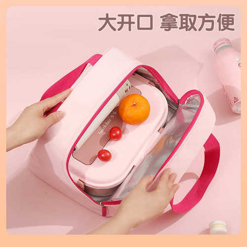 ⌒baginbag小学生手提保温包饭盒袋带饭包手拎包桶便当袋子餐包