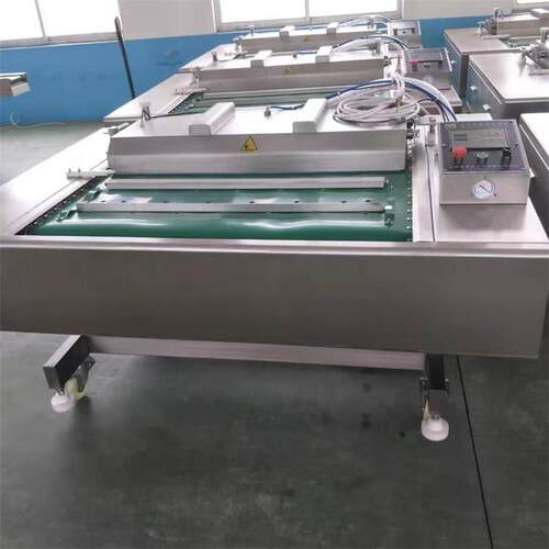 1000型连续滚动式真空包装机手剥笋真空包装机宠物食品真空包装机