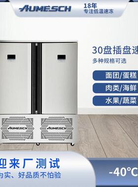 30双门插盘速冻柜预制菜烘焙面团速冻机冻冷柜商用零下40度急冻