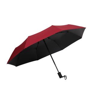 高档折g叠全自胶动黑雨伞加八固骨抗风男女商务伞双人创意晴雨定