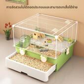 仓鼠笼子超大豪华别墅抽屉式 铁丝宠物金丝熊专用花枝鼠大号基厂家