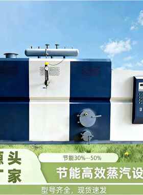 卧式加热蒸汽锅炉全自动工业设备供暖桑拿洗浴节能锅炉