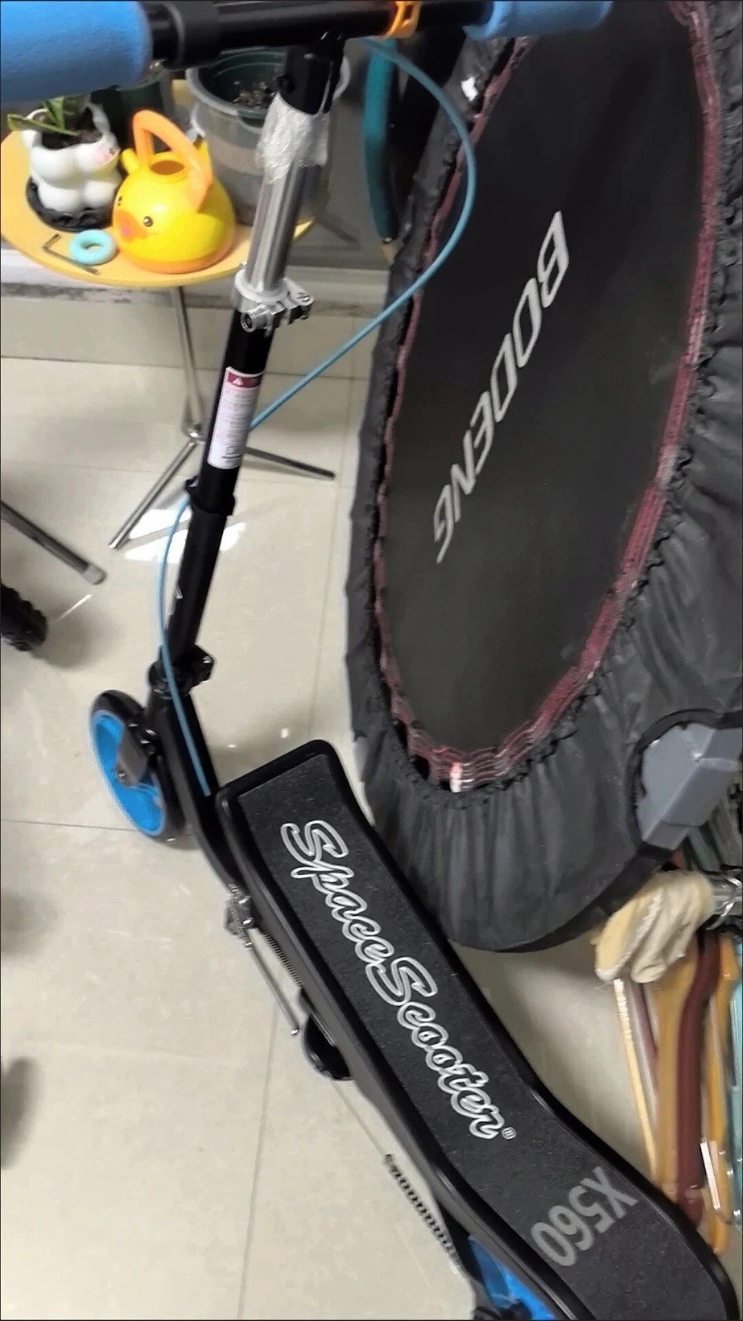 Космический самокат Space Scooter X560 складной педальный для детей и взрослых тренажер баланса photo review