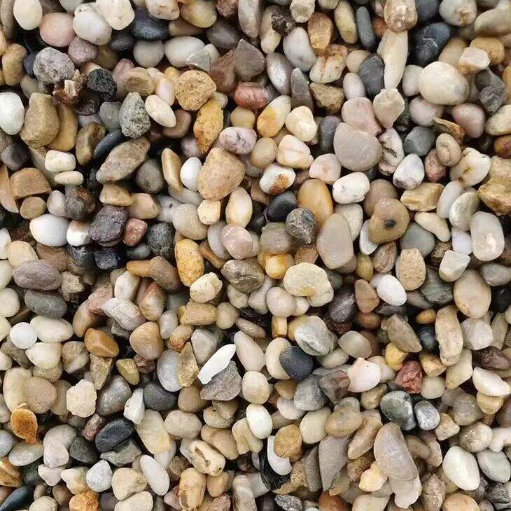 辽宁天然鹅卵石沼泽过滤石地暖找平回填豆石水洗滤料石子造景石子