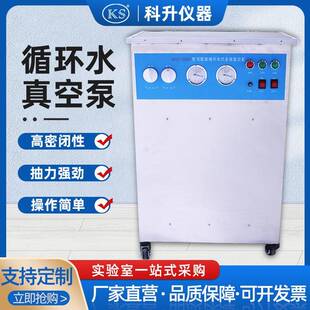 2000型不锈钢外壳十抽头实验化工用真空抽滤泵 循环水真空泵SHZ