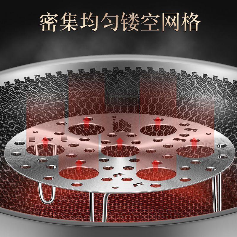 家用不锈钢蒸鸡蛋盘新款厨房加厚蒸笼架蒸包子饭菜蒸片可折叠蒸架