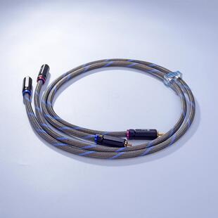 八达8L单晶铜镀银音频信号线过机线音响HiFi胆机CD功放低音炮用
