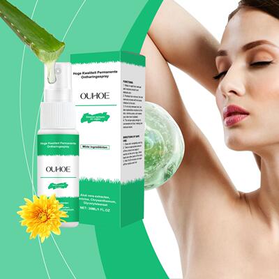 OUHOE Hair Removal Spray Gentle Depilation Mousse Spray for