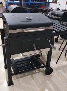 我是工厂 bbq 庭院户外大型环保四方烧烤炉大容量闷烤炉