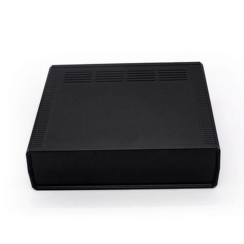 台式仪表仪器塑料盒壳体D11网状散热290X260X80MM电器盒外壳