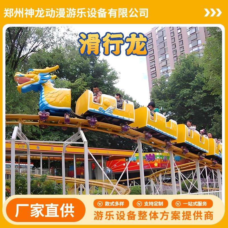 景区滑行龙游乐设备户外大型轨道火车儿童过山车青虫滑车厂家