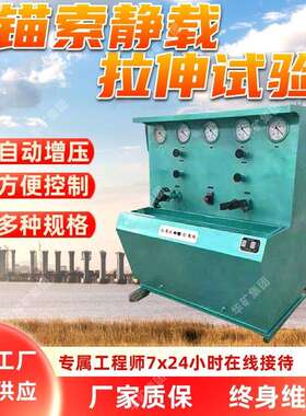 MSJ-100锚索静载拉伸试验台 自动增压 锚索静载拉伸试验台