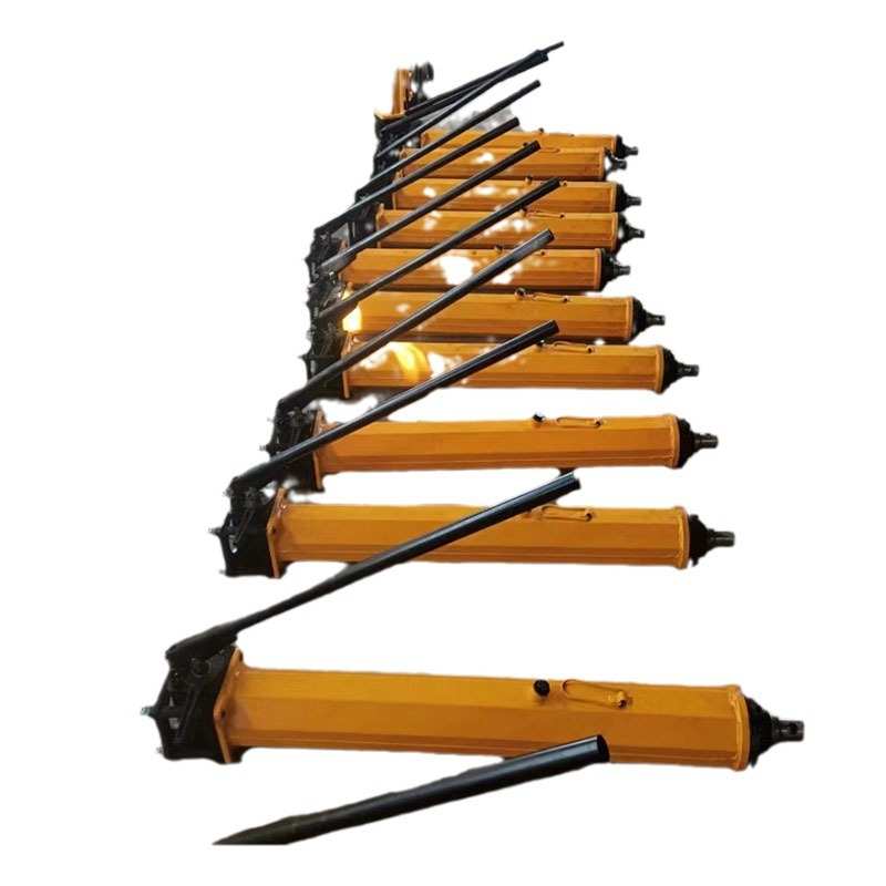 型号全 中润YT4-8A液压移溜器 手动800行程单体支柱液压推溜器