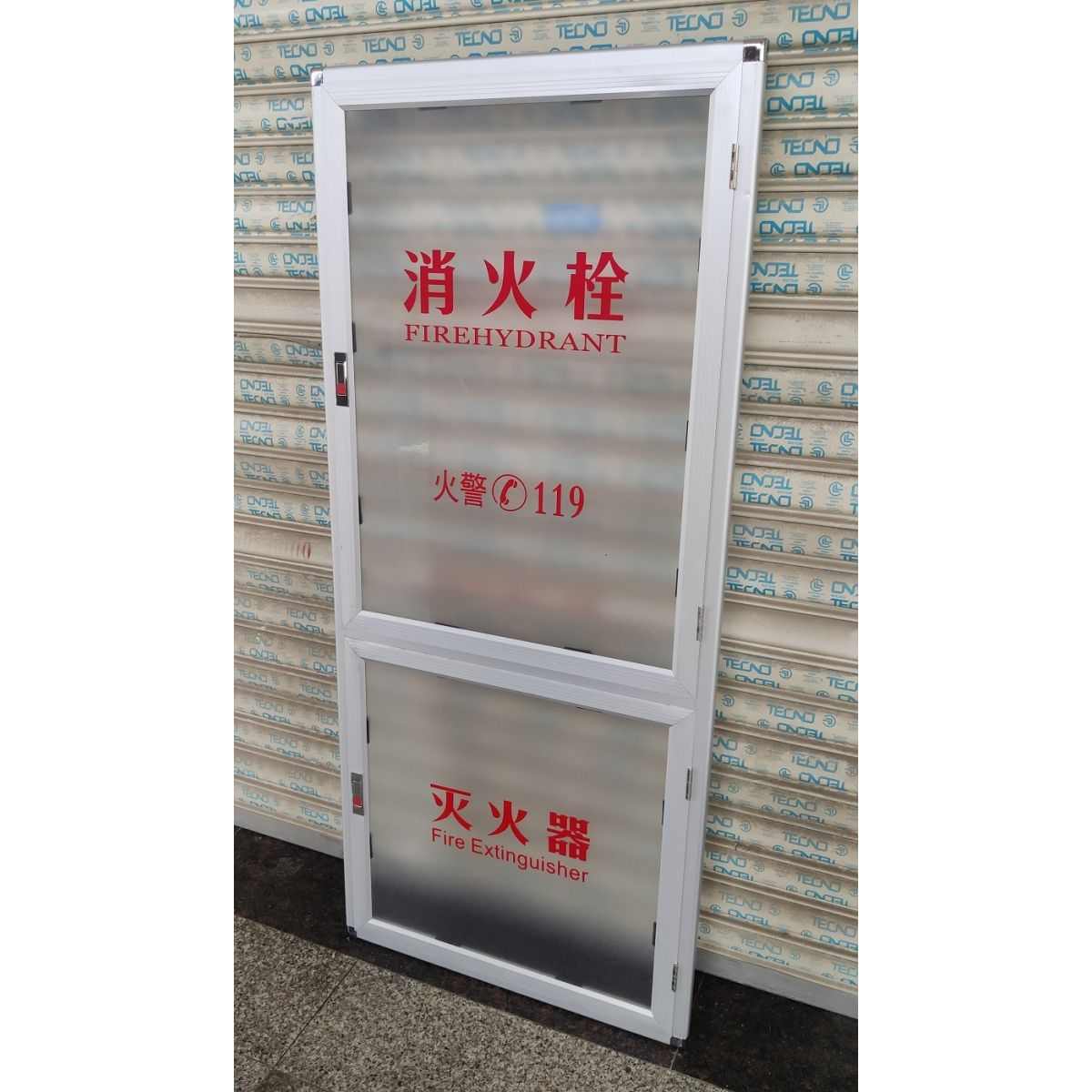 消防箱 消火栓箱门框门板 铝合金门框箱门消防门有机玻璃门框