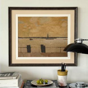 暮色】木吉艺术法式覆古客厅装饰画画玄关中古风高级感饭厅挂画画