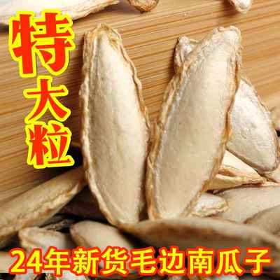 特大长粒香南瓜子原味炒熟盐焗南瓜籽大颗粒袋装炒货土毛边南瓜子