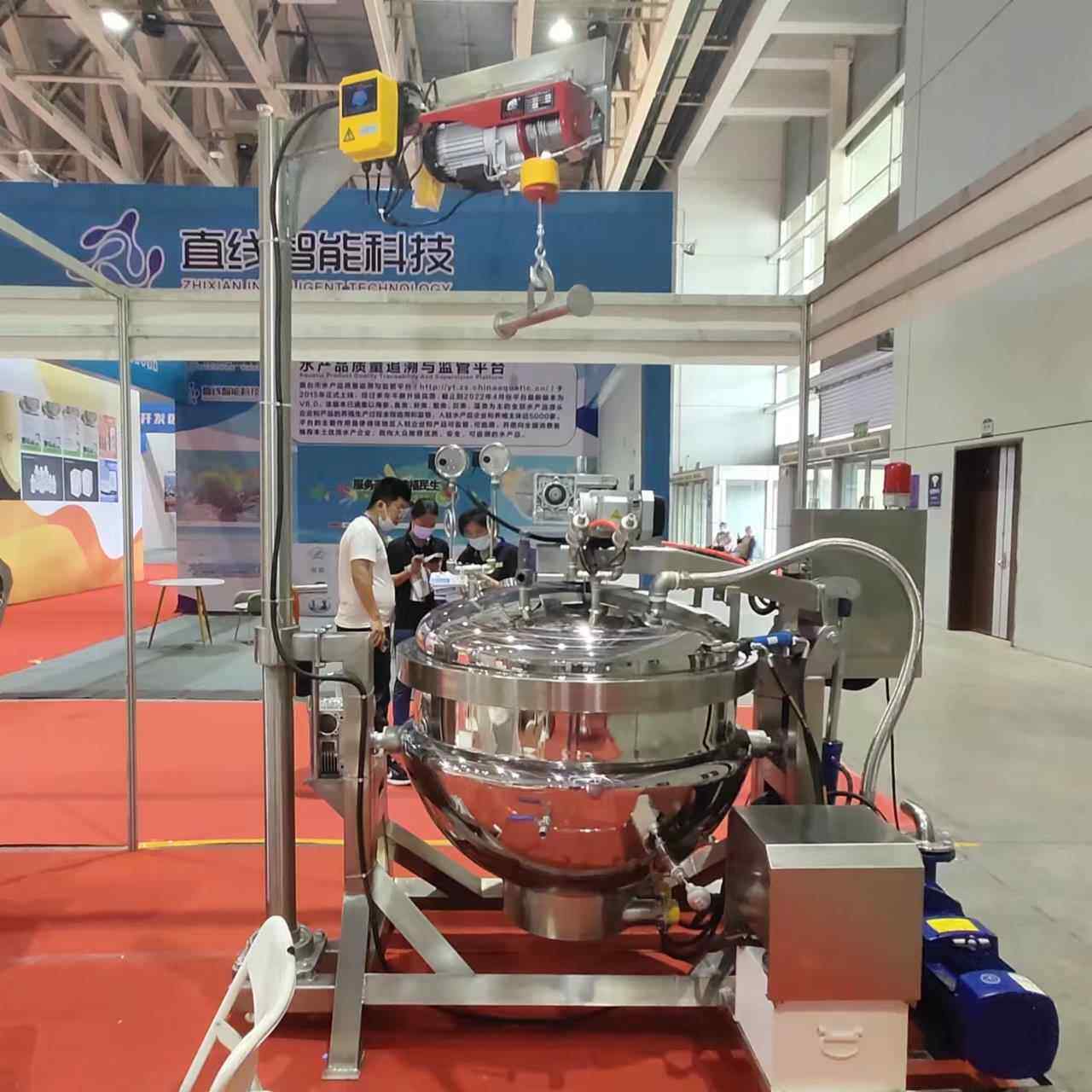 大连海参低温煮锅福建鲜食海参负压熟化机烟台即食海参冷蒸煮锅