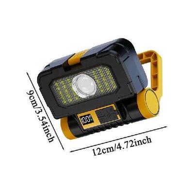 Solar Work Light Adjustable Solar-Powered Light