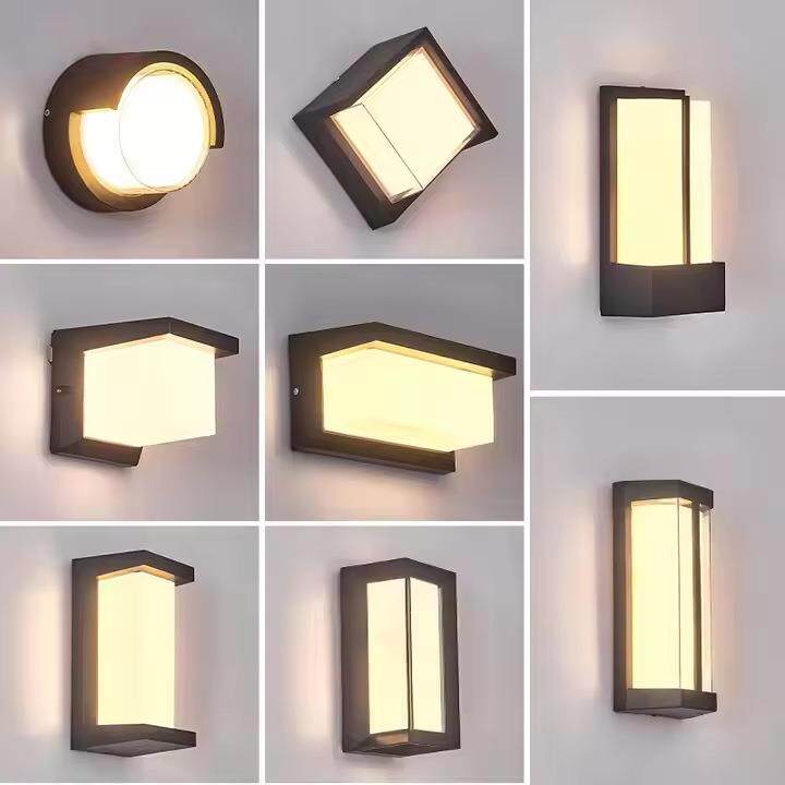 人体感应太阳能壁灯led户外防水壁灯别墅庭院室外防潮夜灯门牌灯