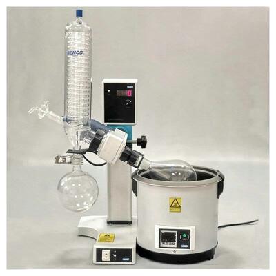 生R220科技旋转蒸发仪R22 实室蒸馏提申纯结晶旋转验蒸0发器2L旋