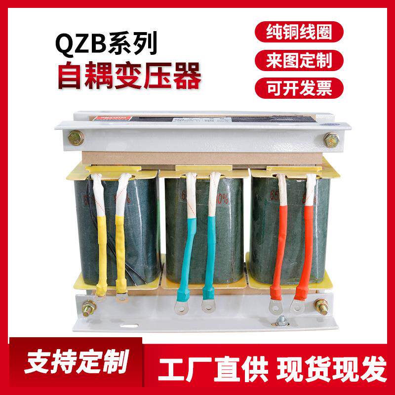 厂家直销QZB系列 三相自藕变压器QZB-55W电机自耦减压启动变压器